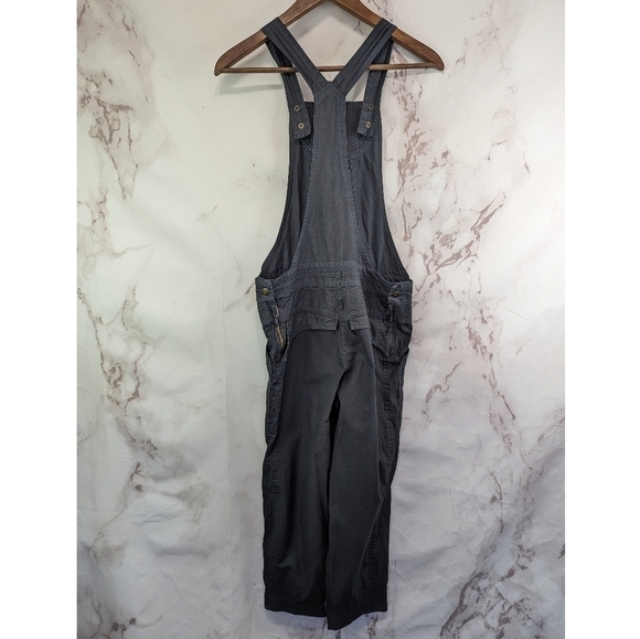 Isabel Marant Overalls Women 25 0 XS Black Skinny Bib Jumpsuit Zip Crop - Picture 5 of 12